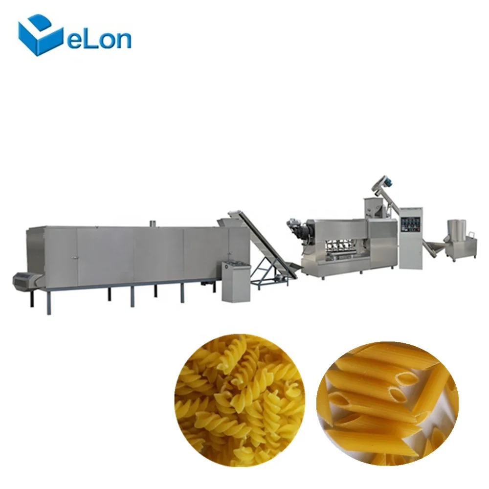Single Screw New Design Pasta Macaroni Extruder Machine For Sale