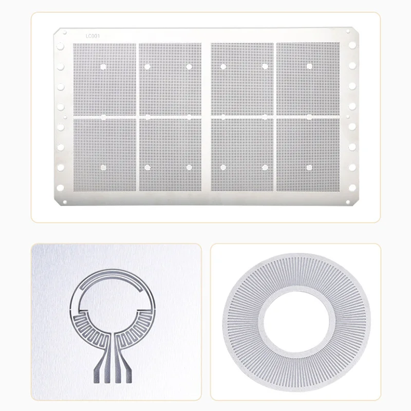 Металлические листы для фотокарбонирования на заказ: прецизионные металлические диафрагмы микропористые светоотражающие из нержавеющей стали