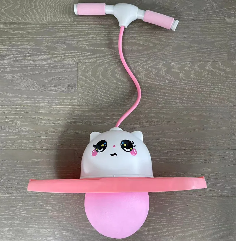 Children Balance Exercise Toy Light up Panda Jump Ball Bouncing Ball Jumping Ball