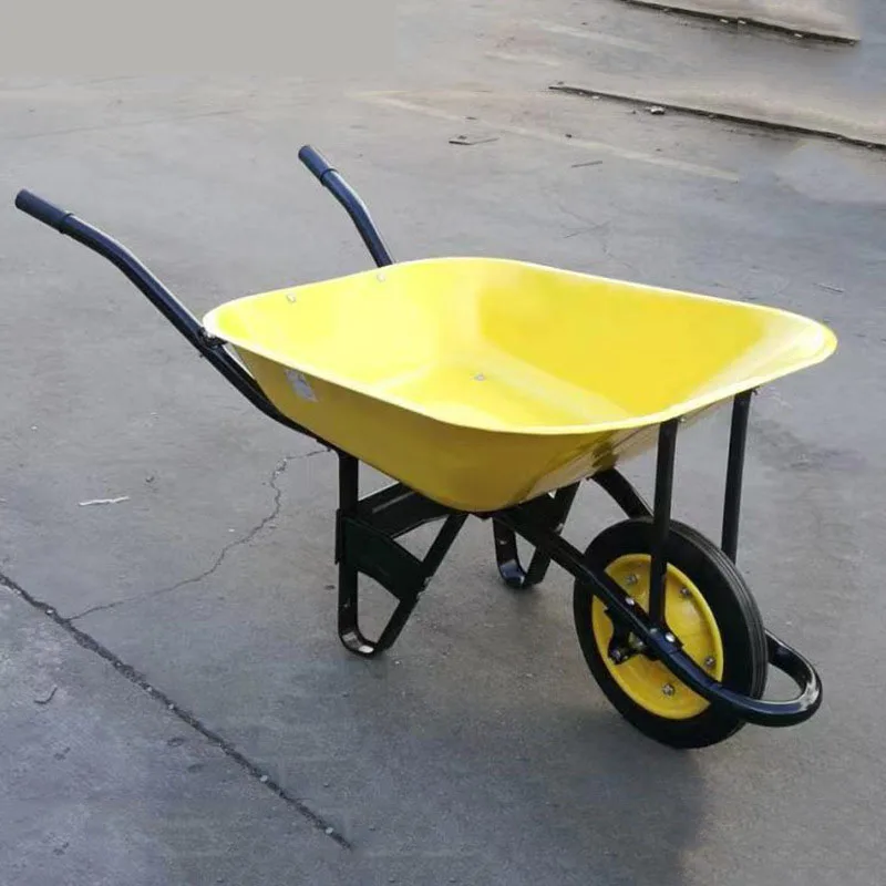 Gasoline Engine/electric Heavy Duty Wheel Barrow Motorized Power
