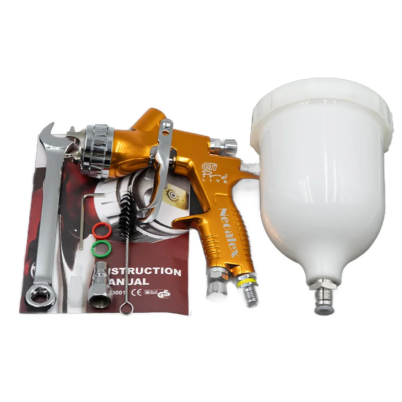 Neoalex GTI Pro Gold/black Spray Gun - Efficient Car Painting