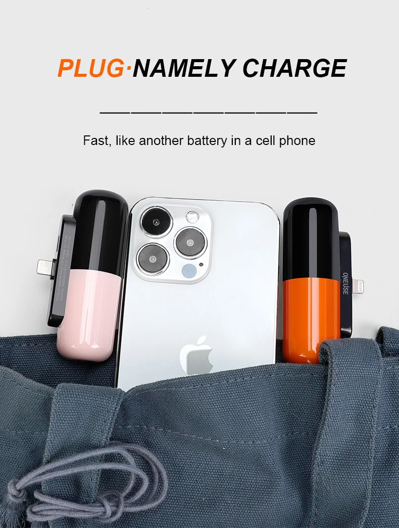 New Emergency 5000mAh Mini Small Portable Powerbank Battery Bank Charger Power Banks