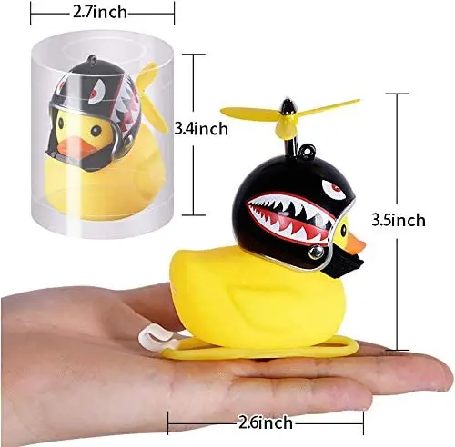 Велосипед-утка ветряной двигатель велосипедный рог маленький желтый утиный сигнальный звонок