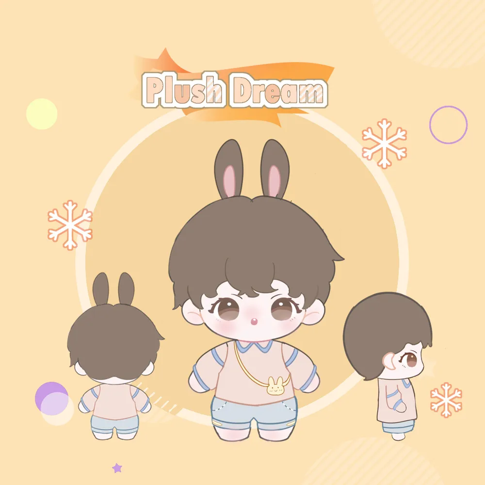 Customize Your Own Design Plushies Cute Stuffed Soft Plush Figure Toys Handmade Plush Kpop Dolls Outfit