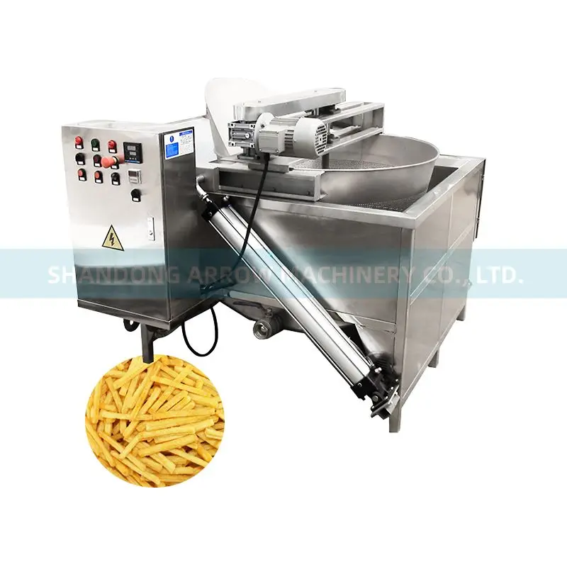 Arrow High Quality Continuous Kibbeh Achu Murukku Frying Boondi Murukku Tamales Fryer Machine Price