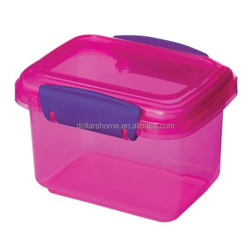 Lightweight Lunch Collection Food Storage Containers,Blue,Green,Pink
