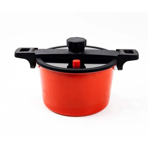 Ht Multifunctional Pressure Cooker Cast Iron Stainless Steel Cookware Stew Pot Low Pressure
