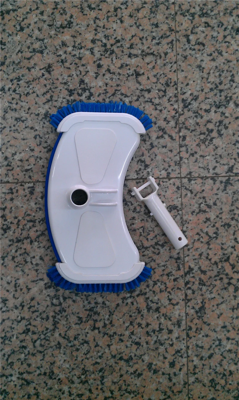 Уличная щетка для очистки бассейна, пола, ванной, душа, инструменты, прочный изогнутый пылесос, всасывающая головка