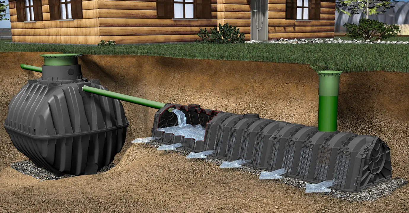 Hdpe Septic Tank Sewage Tunel Infiltration 300 For Wastewater Tanks And 