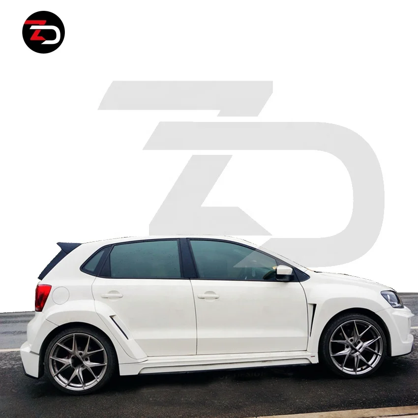 フロントバンパー付きワイドボディキットリアバンパーサイド