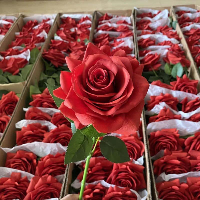 Dekorative Real Touch Rosen, Knstliche Blumen, Einzeln, Seidenweie Rosen,  Latex Real Touch Blumen, Knstlich fr Hochzeitsdeko| Alibaba.com