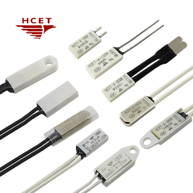 HCET TB05 ksd9700 Thermal Cutoff Switch Motor Thermal Protector with CQC TUV RoHS