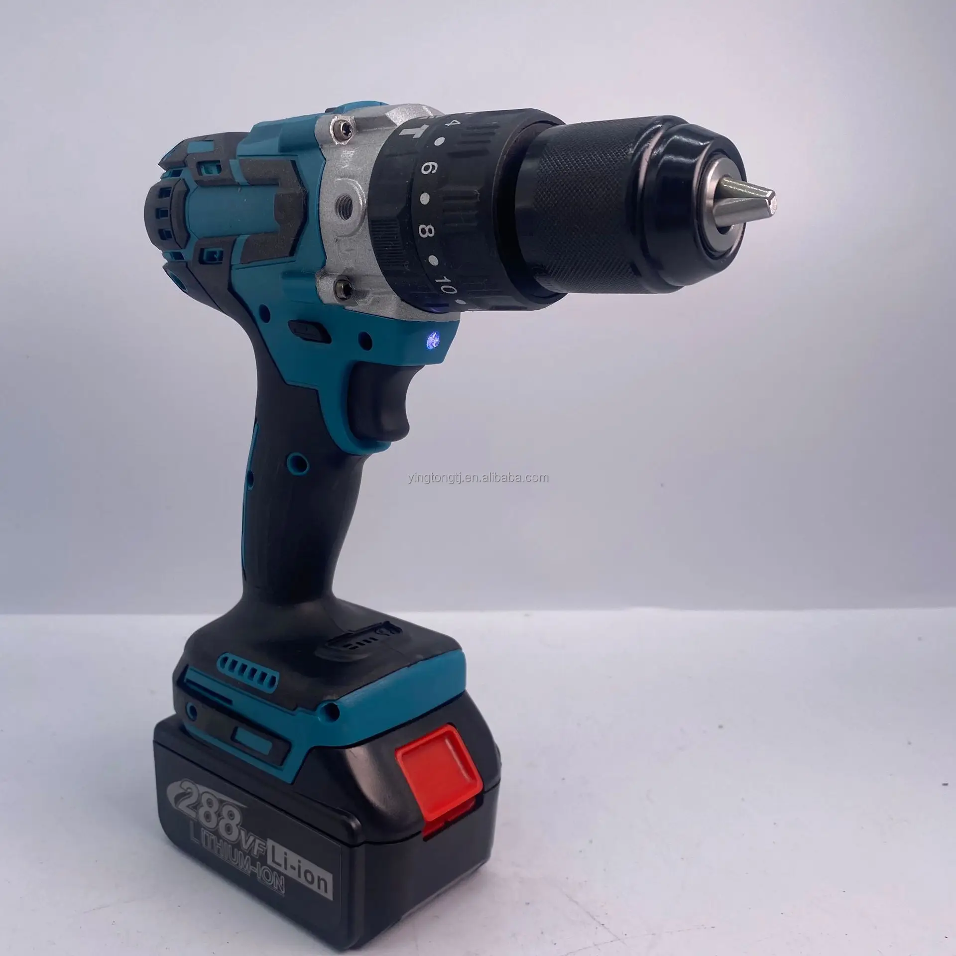 1750rpm 300nm Best Home Lithium Ion Battery Operated Hand Cordless Brushless Drill With Charger