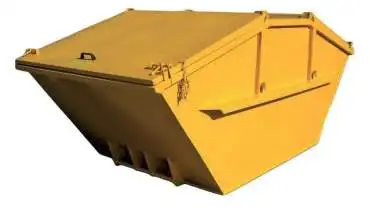 Garbage Bins for Sale Construction Waste Containers Iron Waste Containers 20 Yards