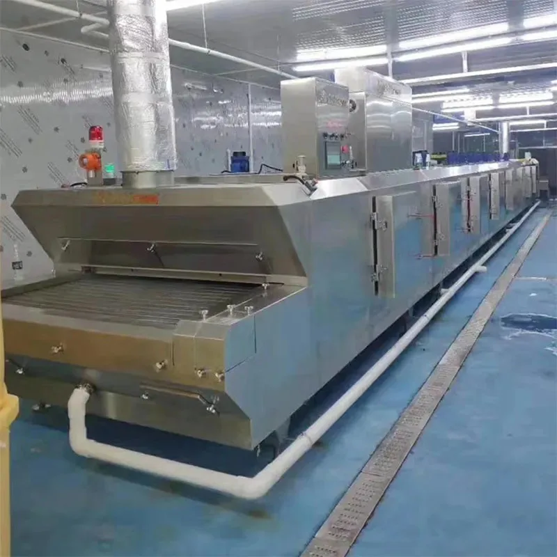 Industrial Quick Freezing Tunnel IQF Freezer Liquid Nitrogen Cooling Freezing Tunnel blast frozen