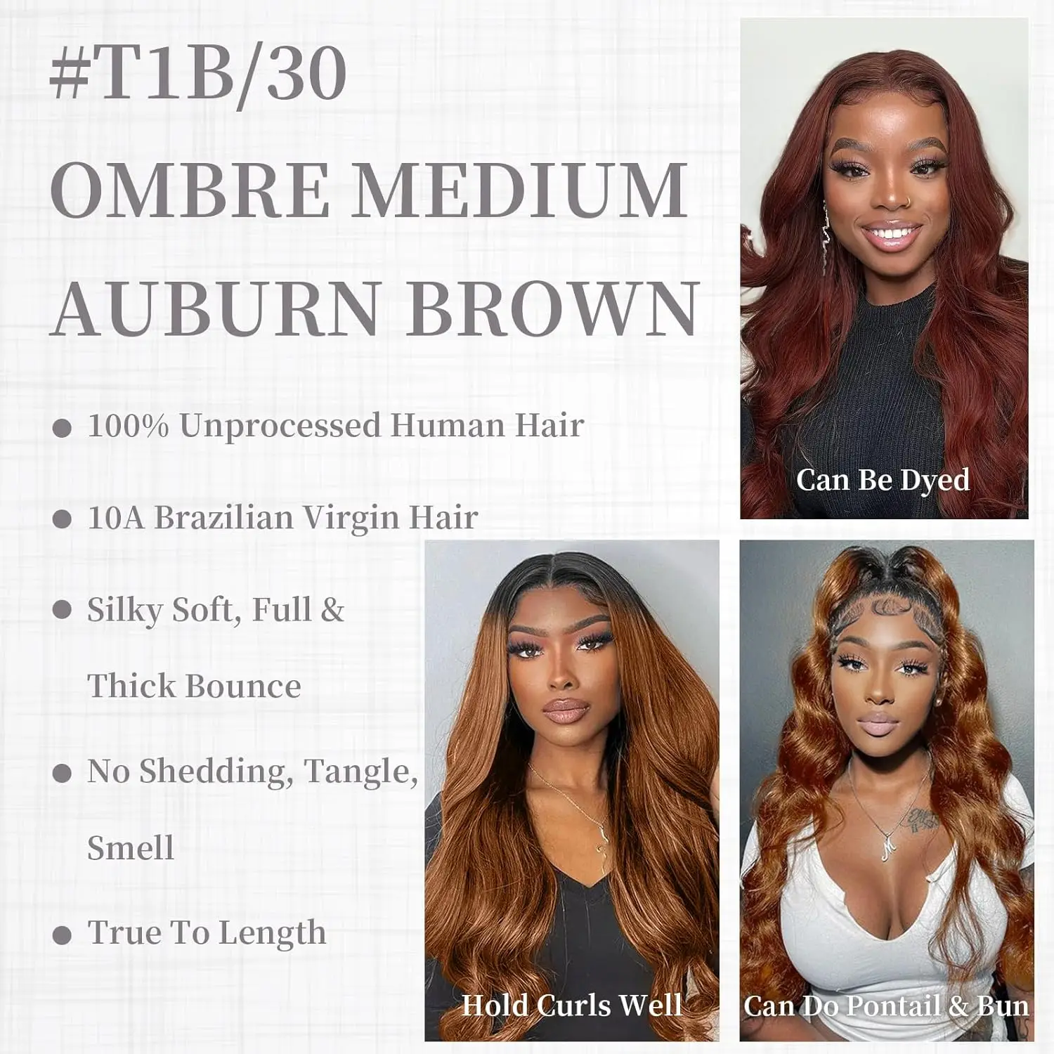 10A Remy Virgin Human Hair Extensions 3 Bundles with 4x4 Lace Closure Amazon.com : 10A Brazilian Virgin Body Wave Hair 3 Bundles  main image 2