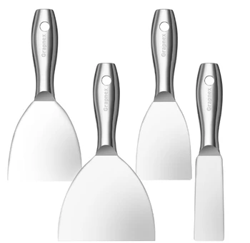 4 Pack Putty Knife Scraper