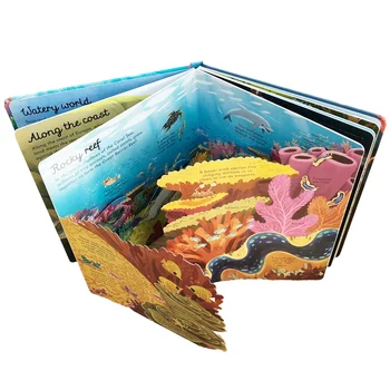 Custom Manufacturer Cardboard Book for Kids Children's Stories book with Paper & Paperboard Printing