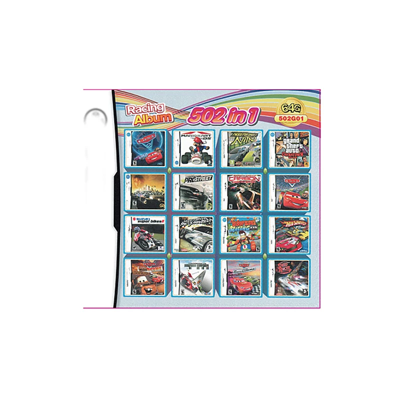 502 In 1 Games Card Cartridge Multi Video Game 3ds Cards For Nintendo Ds Nds Ndsl Ndsi 2ds 3ds Buy Cartridge Suitable Cards Game Cartridge For 3ds Nds For Nintendo Nds Console Card