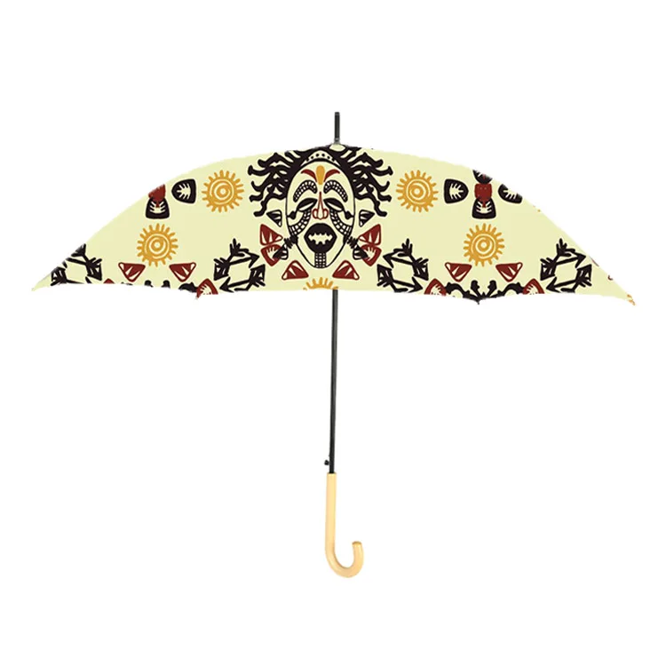 New Design African Print Ankara Umbrella - Automatic Open