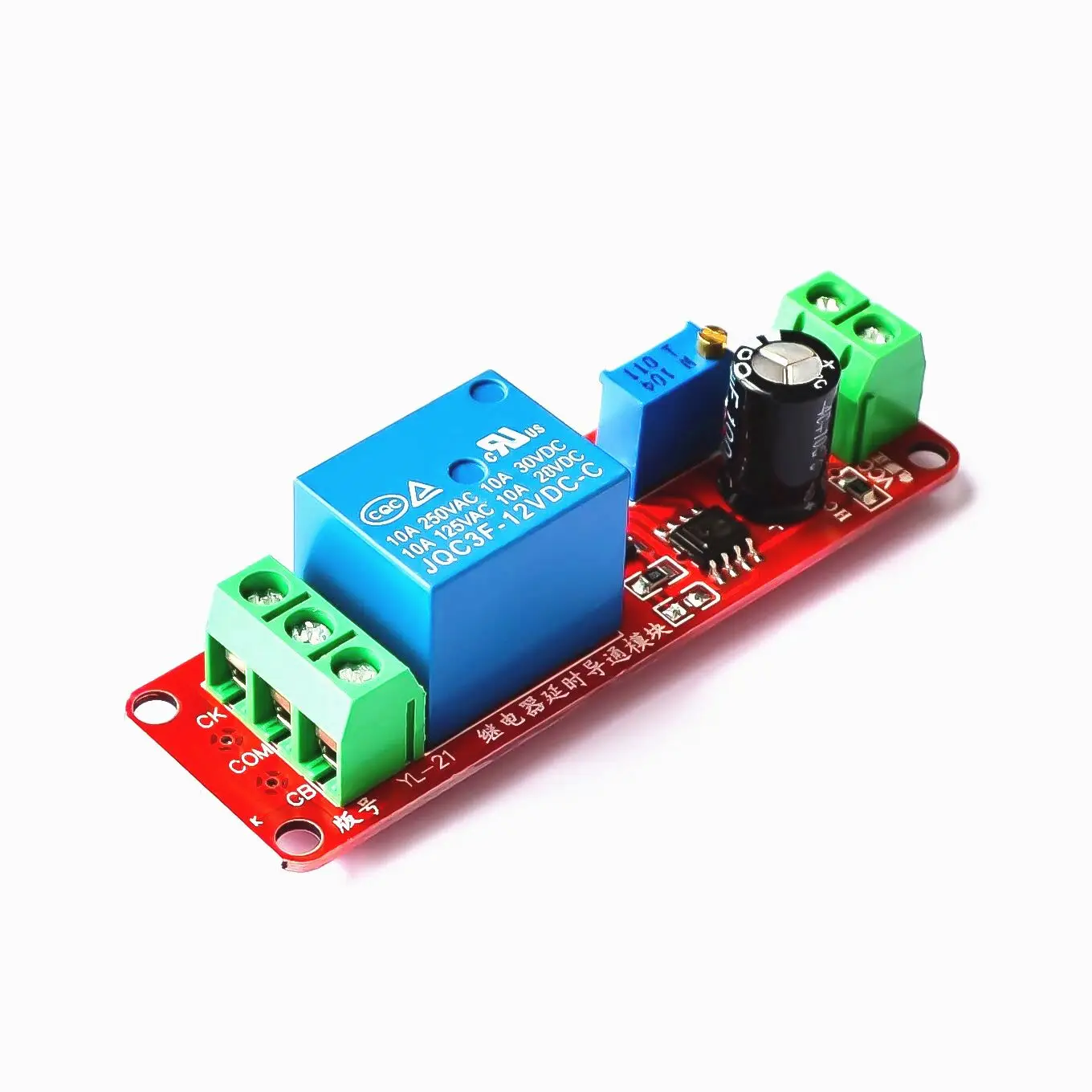 NE555 Timer Switch Adjustable Disconnect Module Time delay relay Module ...