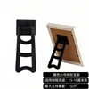 Black small trapezoidal stand