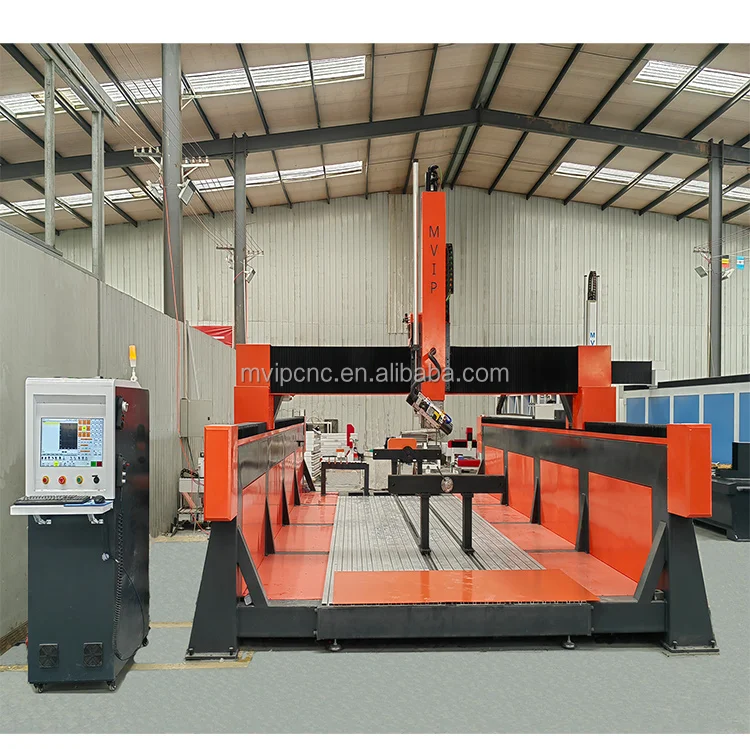 5 Axis Cnc Router Airfoil Plane 3D EPS EVA Styrofoam Foam Epoxy Polyurethane Mold Cnc Cutting Making Machine