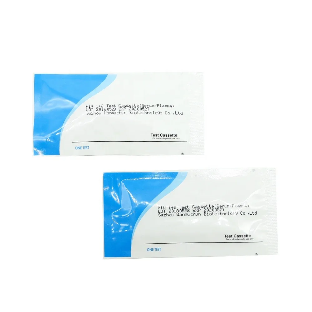 HIV Medical home test cassette,HIV Aids self-testing cassette, Serum hiv test kits