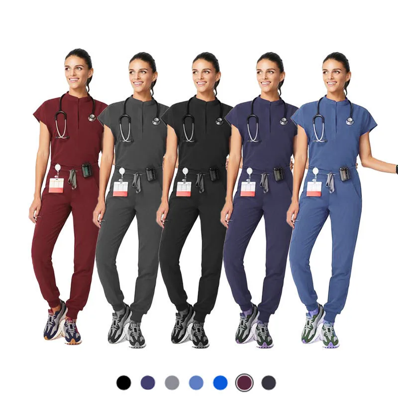 Hot Sale Medical Scrubs Uniforms Cherokee Women Scrub Nurse Uniform Sets For Hospital Buy