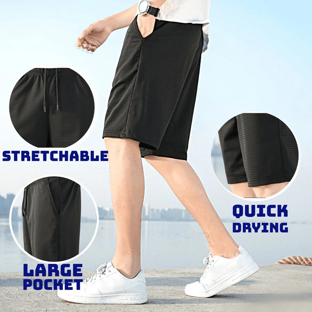 2023 Sommer SP Mesh SH Briefdruck Casual Outdoor Elastic Herren Strand SH Benutzerdefinierte Baumwolle Plus Größe Herren603_voghion.com