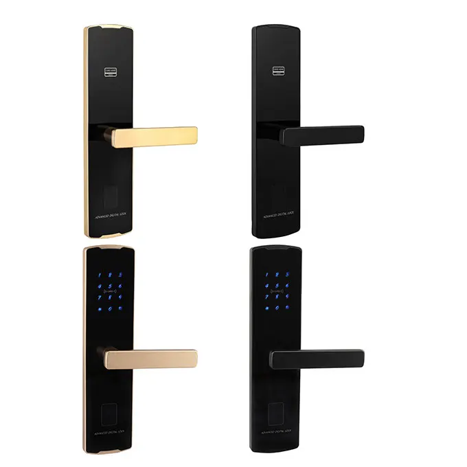 OEM Digital Logic Circuits Door Lock Wholesale Key Card or Password Tuya Hotel Lock