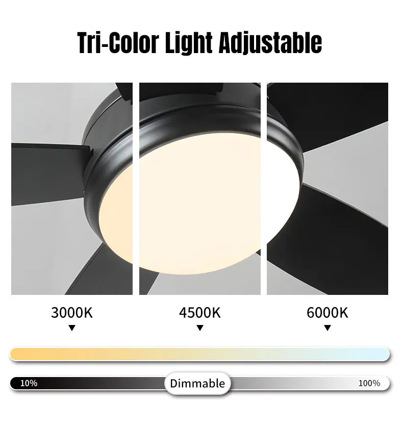 Wooden Winding Smart  Rechargeable Machine  Lights Camera Outdoor and Lamp Wood Lamps Ceiling Fan with Light