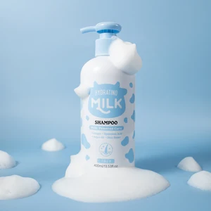 LAIKOU Organic Natural Hair Care Professional Anti Hair Loss Hydrating Argan Oil Milk Hair Growth Shampoo