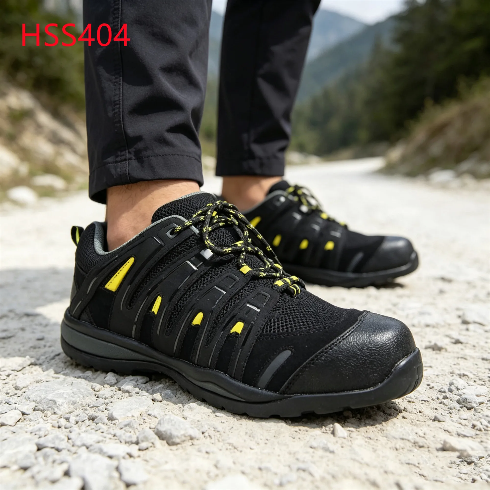 LXG,outdoor Gear Lateral Support Design Hua Singh Sport Safety Shoes Steel Toe Insert Anti-impact Outsole Hiking Boots HSS404