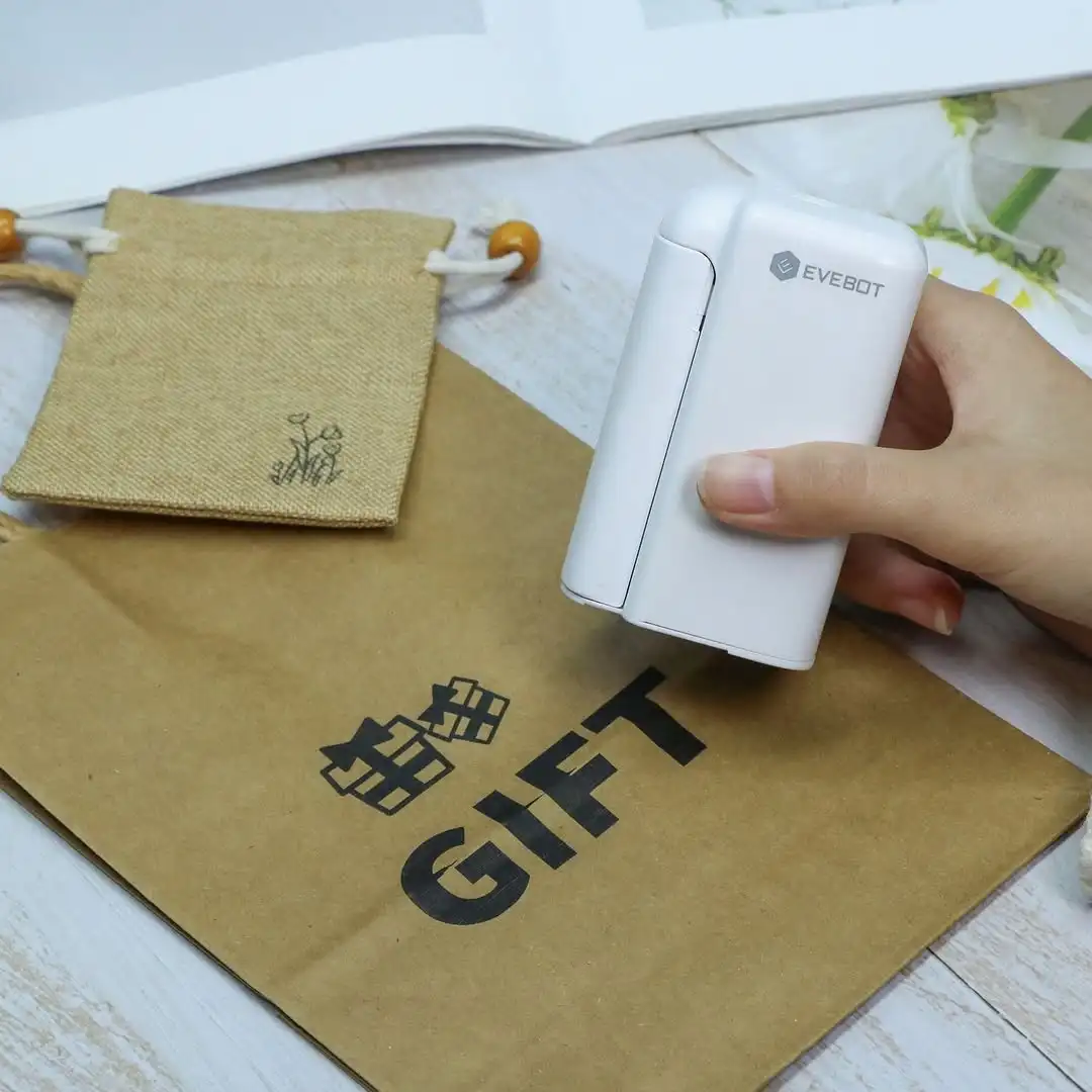 EVEBOT PrintPods Mini Handheld Pocket Inkjet Printer for Water