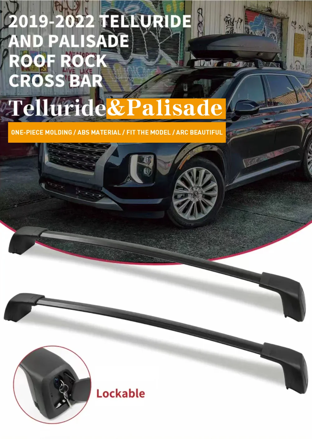 High Quality Roof Rail Luggage Rack Crossbar For Hyundai Palisade Buy