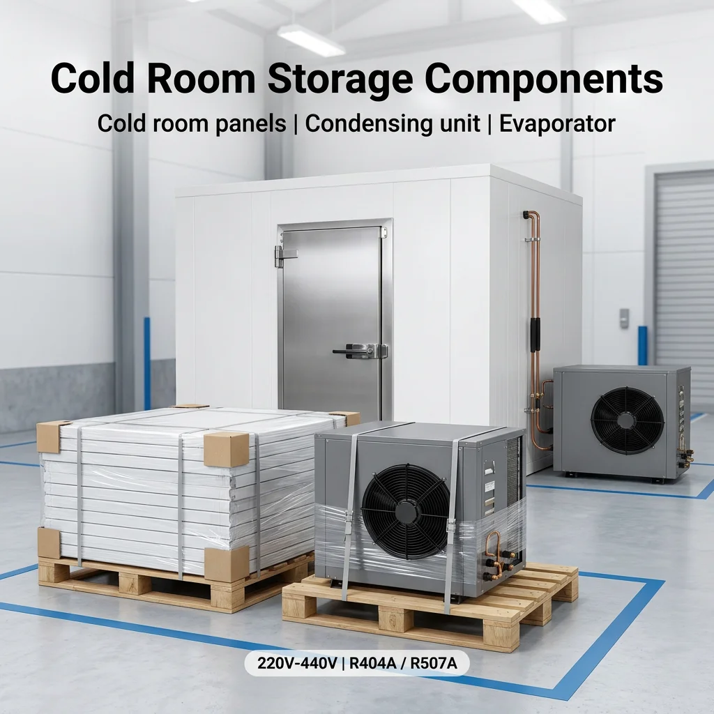 Modular Cold Storage Unit, Stainless, Steel - detail 18