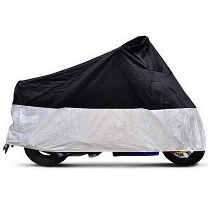 
 Чехол для мотоцикла 210D Oxford, водонепроницаемый чехол для мотоцикла, защита от пыли, дождя, снега, УФ-лучей, с отверстиями для замка  