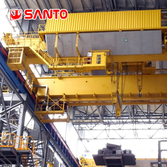 300 Ton Steel Liquid Ladle Handling Steel Melting Shop Crane
