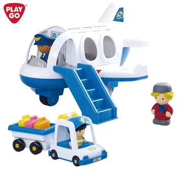 Playgo FUN JET PLAY SET Unisex Children's Airplane Toy for Birthday Object