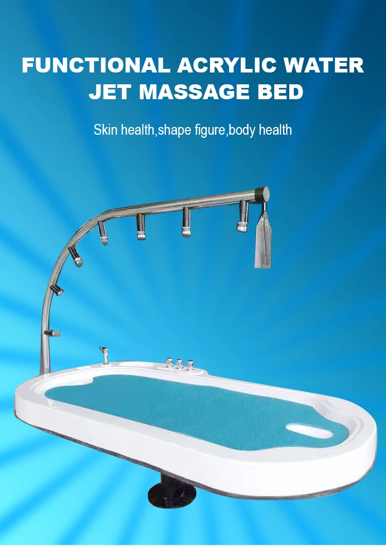 Multifunctional Acrylic Water Jet Message Bed For Skin And Body Health Health Spa Equipment