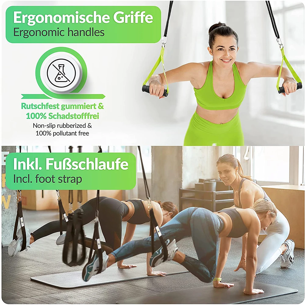 Customized logo Home Gym Fitness Equipment Trainer Kit P3 Pro Sling Trainer Basic Kit Suspension Straps