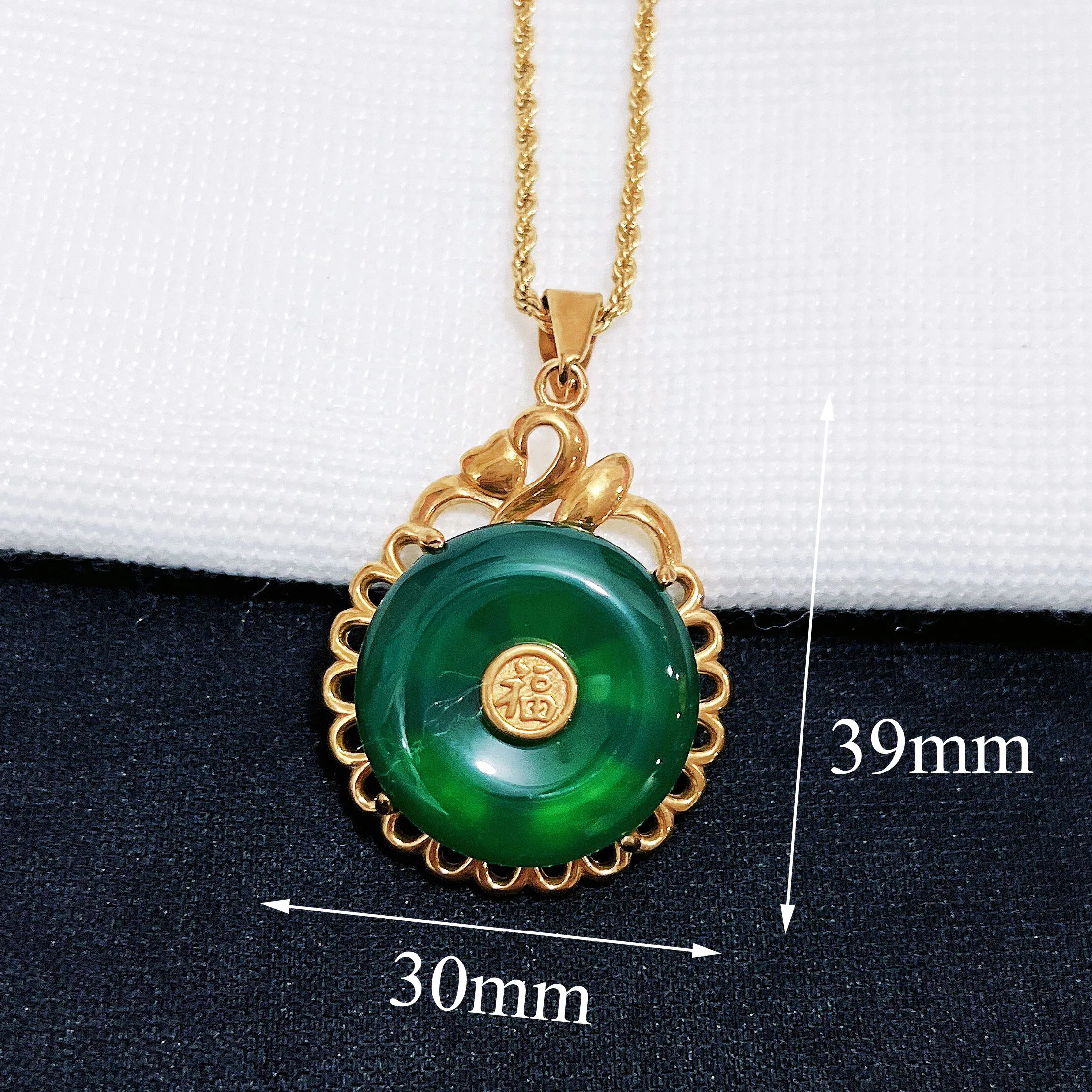 Maitreya Smiling Buddha Necklace - Crystal Good Luck Pendant For Women & Men