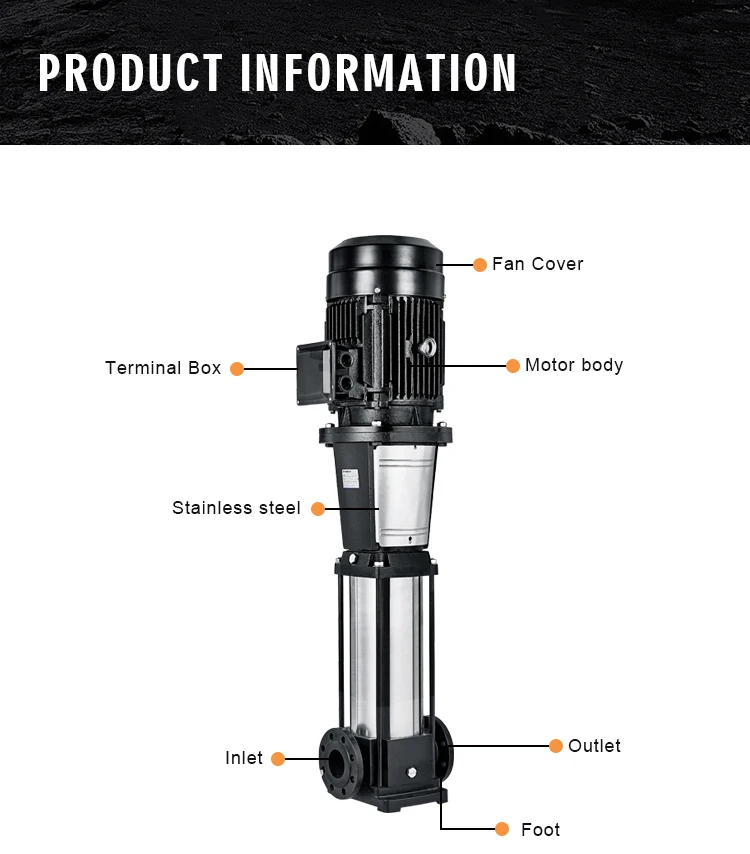 Stainless Steel Vertical Multistage Centrifugal Jockey Pump Price ...