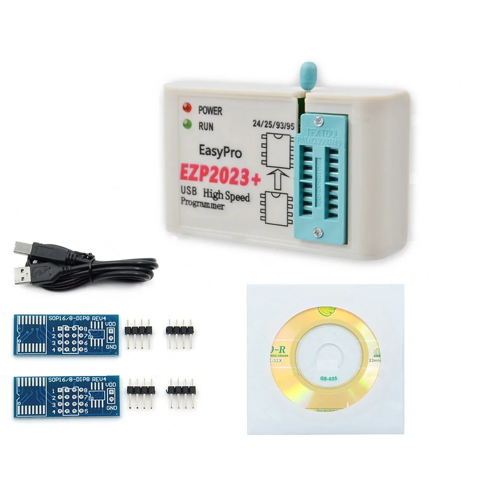 Ep2023+ High-Speed SPI Flash Programmer 24/25/93 BIOS 25T80 Offline 5V Code Reader - view 6