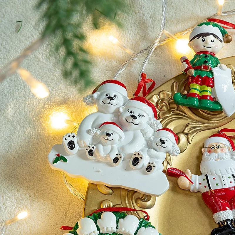 Yuyang Newstar Family Christmas Ornaments - Animal Shaped Decorations