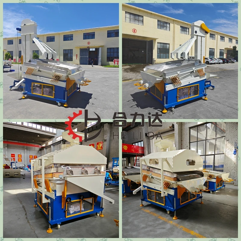 Agriculture Harvest Seeds Processing Machine Grain Impurity Rock Picker ...