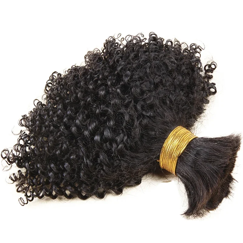 Păr uman scurt, creț, afro, pentru împletituri, extensii de păr Remy mongol_voghion.com