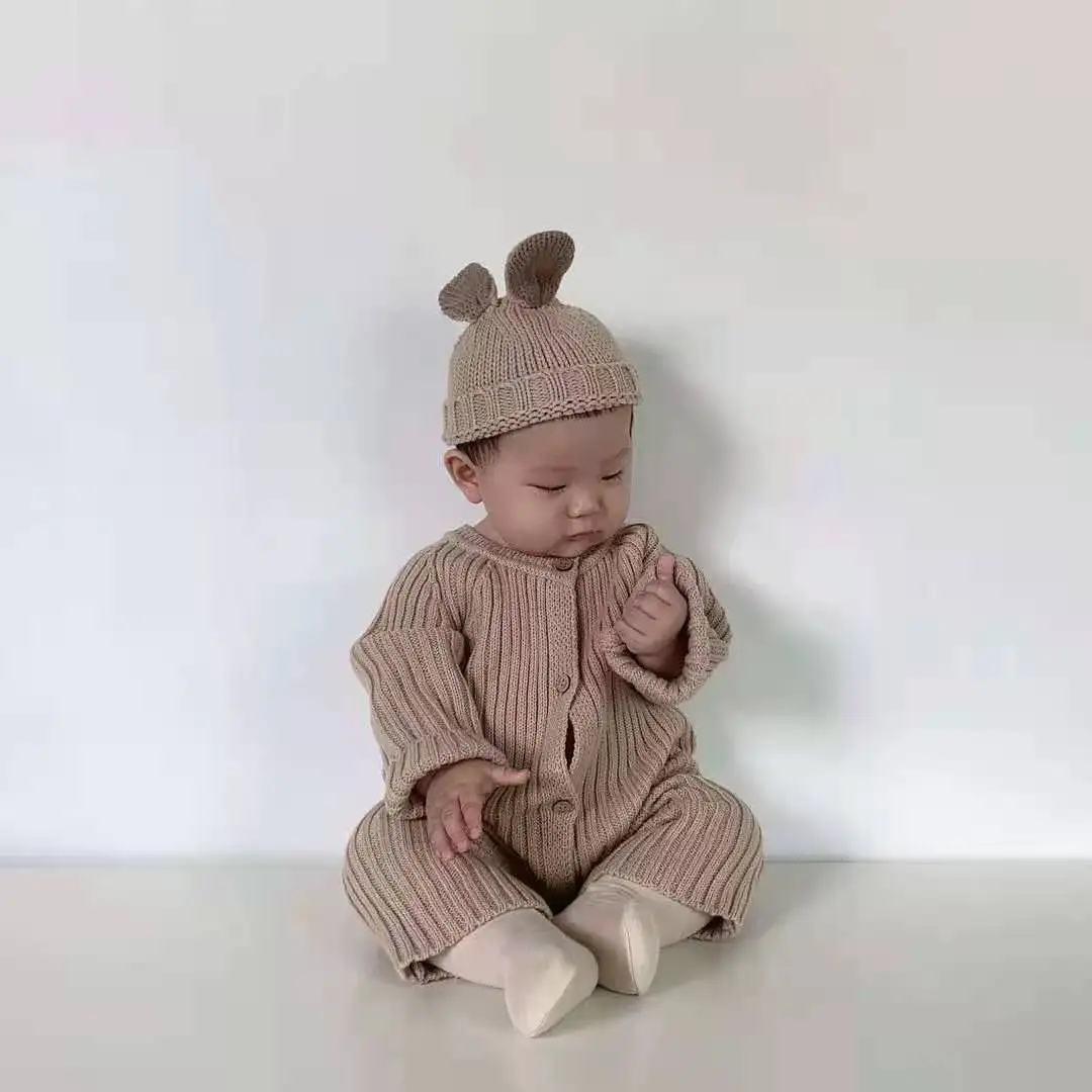 Лидер продаж 100% хлопок детский трикотажный комбинезон с длинными рукавами и длинные