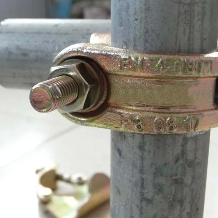 Threaded T Bolt and Nut Tighten Clamp for Tubular Scaffolding Pipe Connection Joint